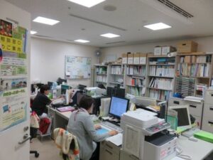 事務室の様子