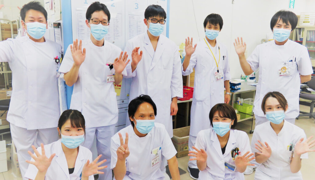 薬剤師達の集合写真